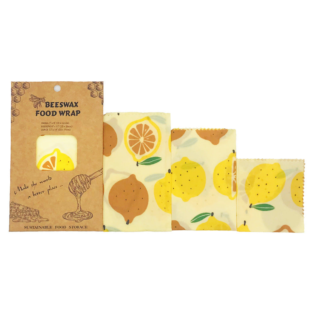 Eco-Friendly Reusable Beeswax Food Wrap