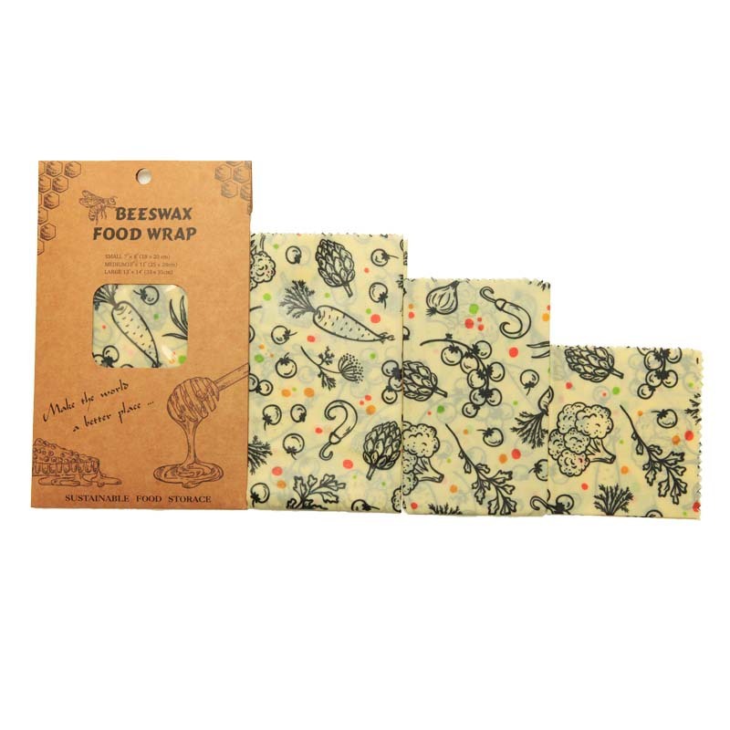 Eco-Friendly Reusable Beeswax Food Wrap