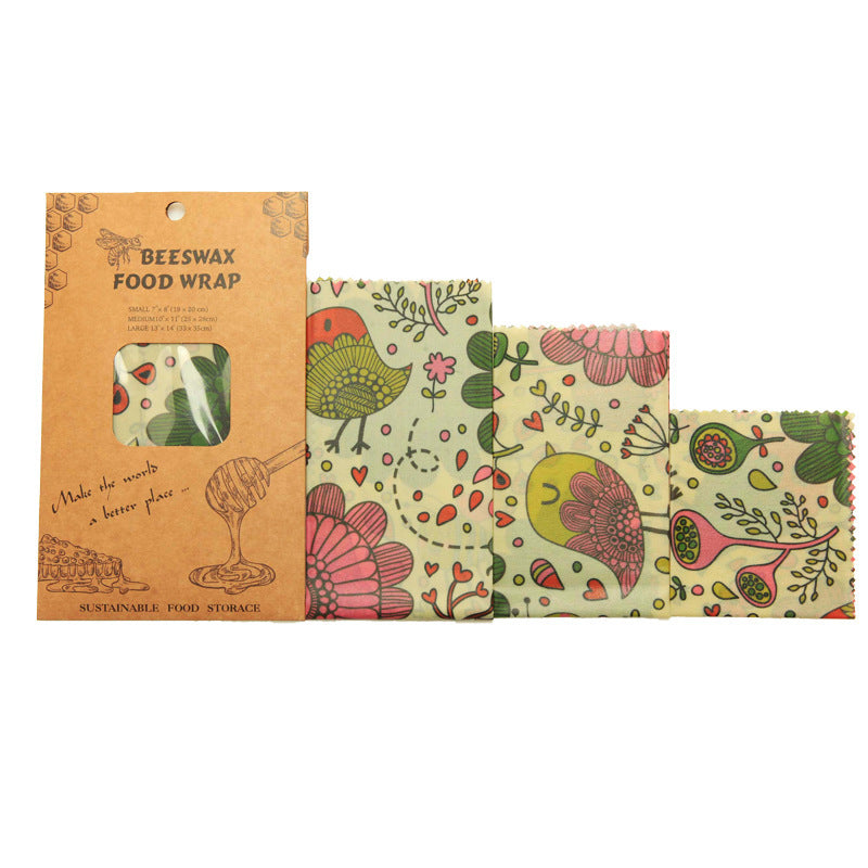 Eco-Friendly Reusable Beeswax Food Wrap