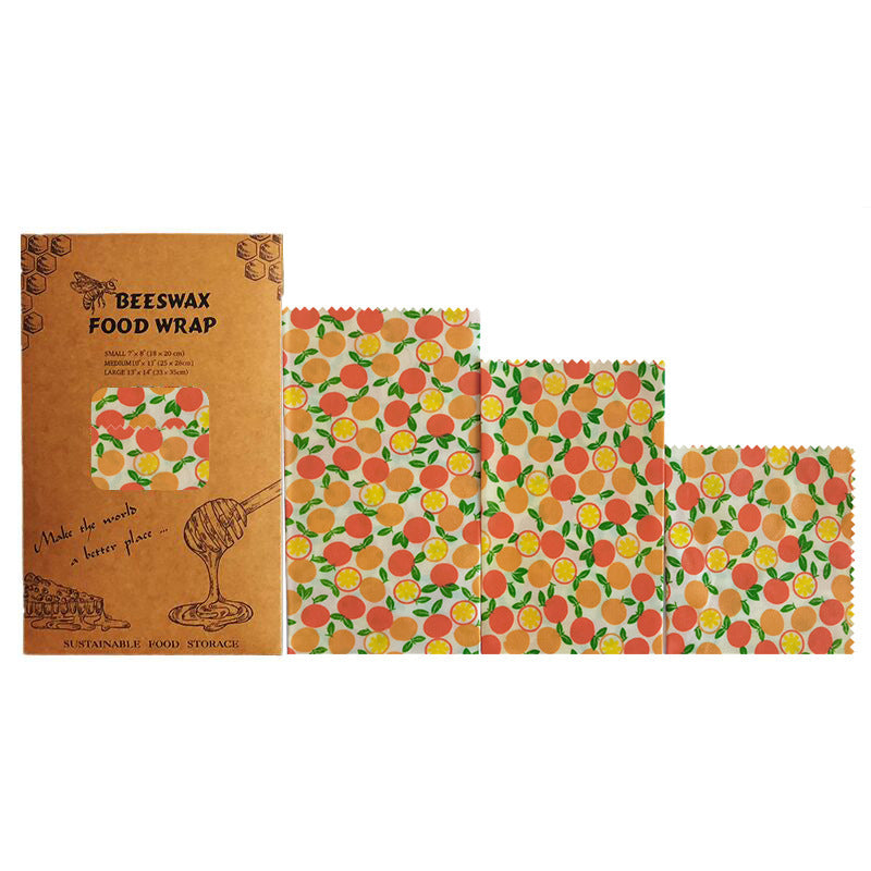 Eco-Friendly Reusable Beeswax Food Wrap