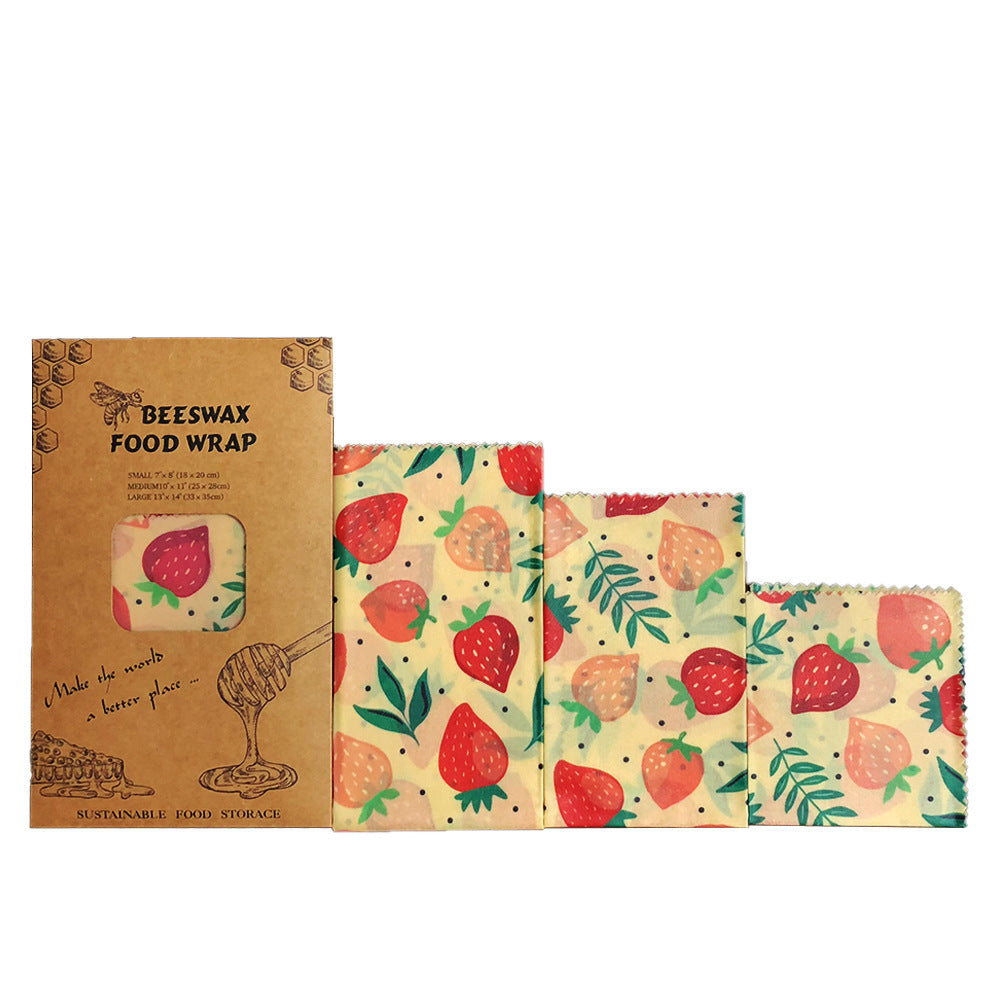 Eco-Friendly Reusable Beeswax Food Wrap