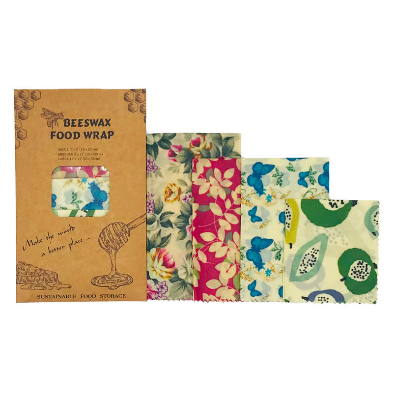 Eco-Friendly Reusable Beeswax Food Wrap