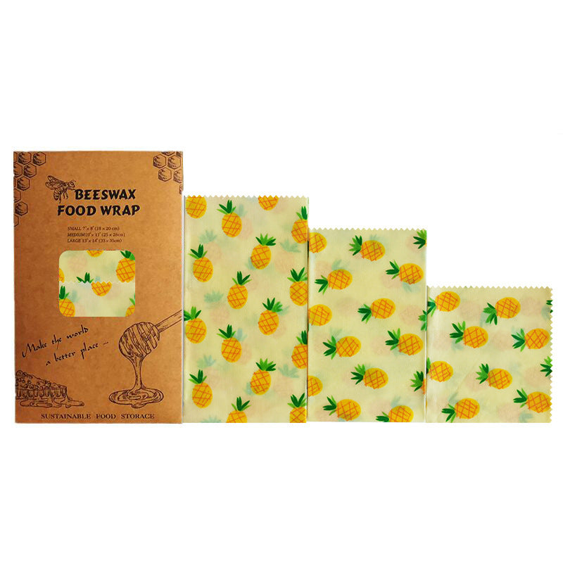 Eco-Friendly Reusable Beeswax Food Wrap