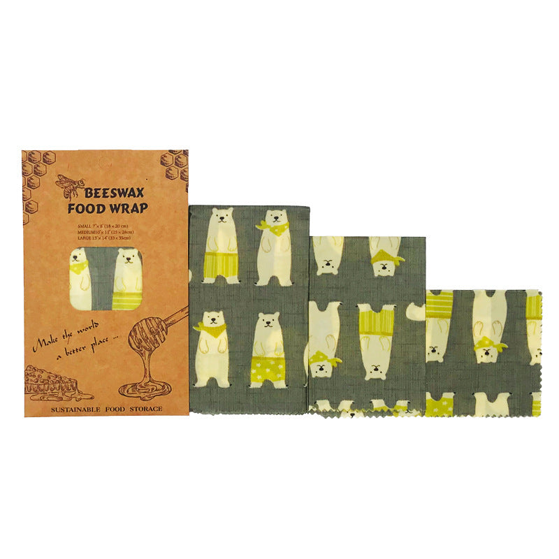 Eco-Friendly Reusable Beeswax Food Wrap