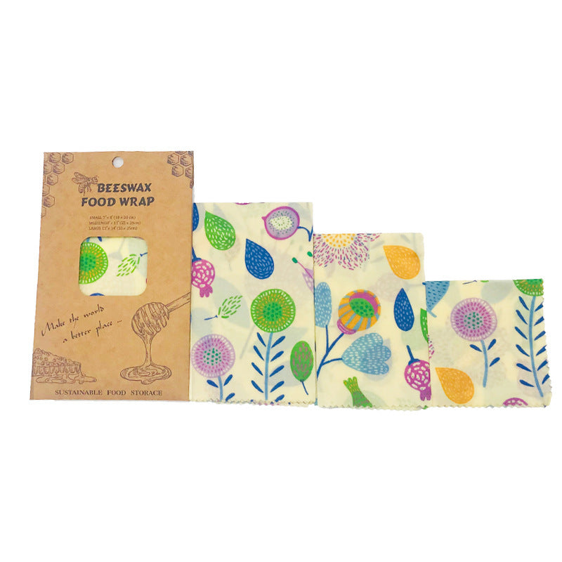 Eco-Friendly Reusable Beeswax Food Wrap