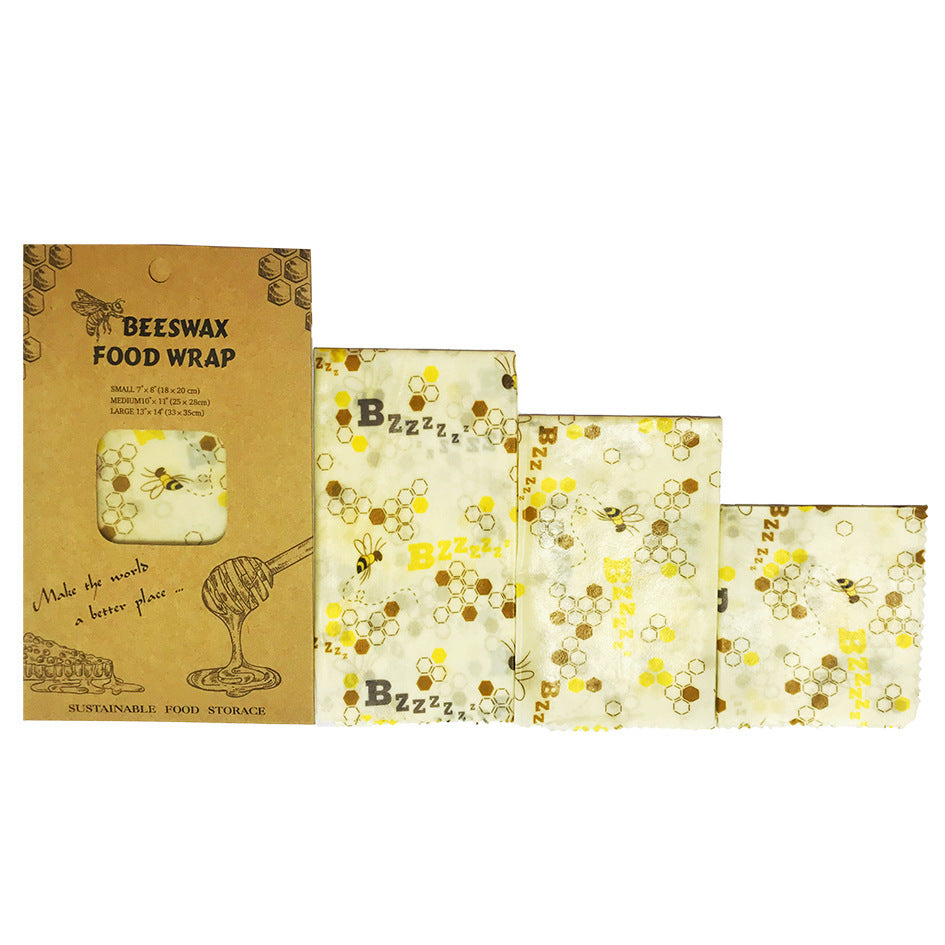 Eco-Friendly Reusable Beeswax Food Wrap