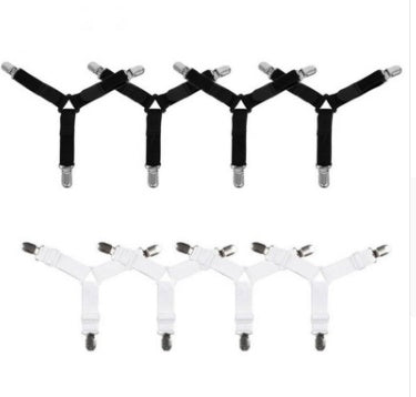 Bed Sheet Grippers – Non-Slip Quilt Clip with Easy Unlock