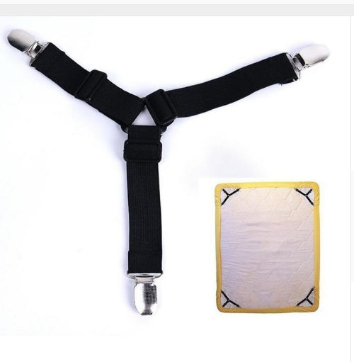 Bed Sheet Grippers – Non-Slip Quilt Clip with Easy Unlock