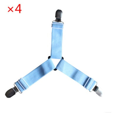 Bed Sheet Grippers – Non-Slip Quilt Clip with Easy Unlock