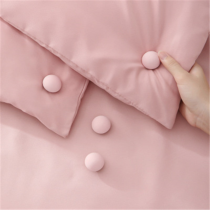 One-Click Bedsheet Grippers – Cute Mushroom Design, Non-Slip Fixing Clips