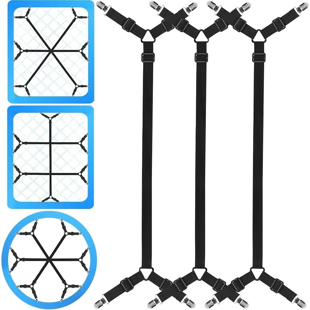 Bed Sheet Grippers – Non-Slip Quilt Clip with Easy Unlock