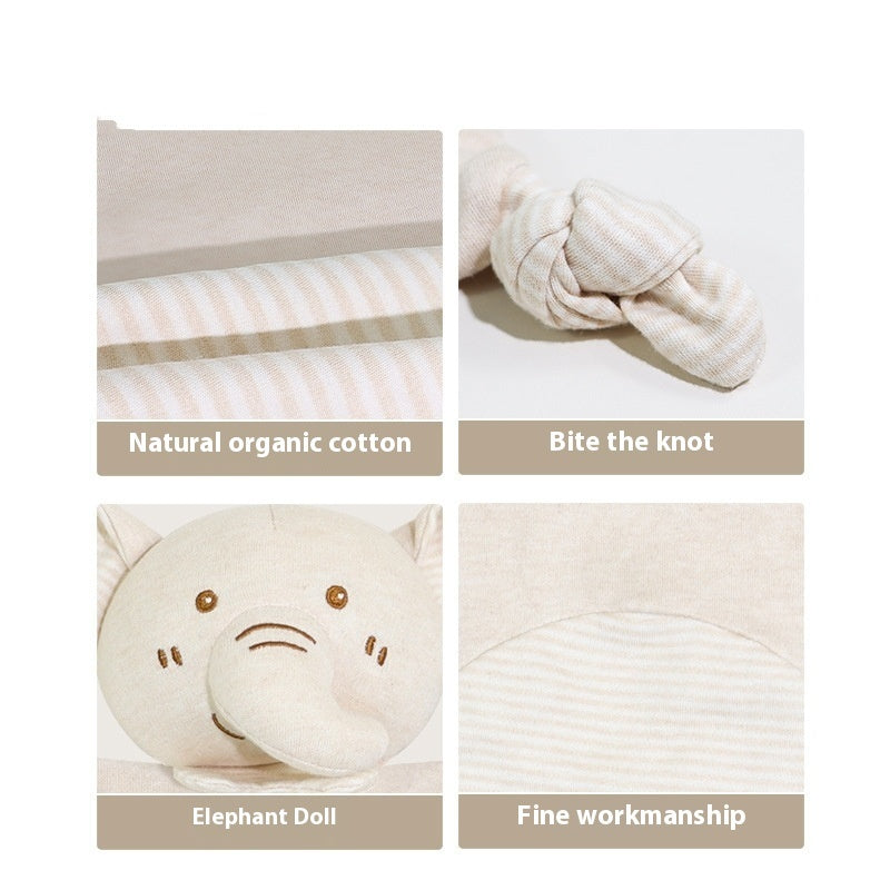 Baby Security Blanket – Organic Cotton Snuggle Toy