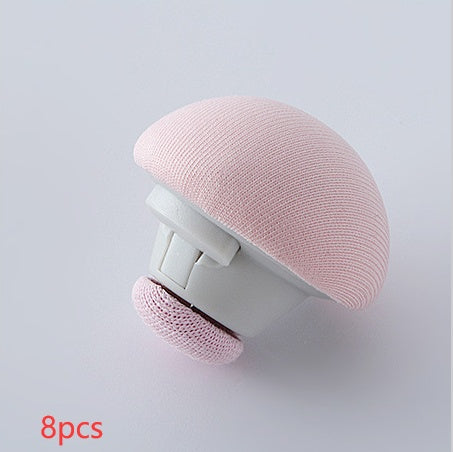 One-Click Bedsheet Grippers – Cute Mushroom Design, Non-Slip Fixing Clips