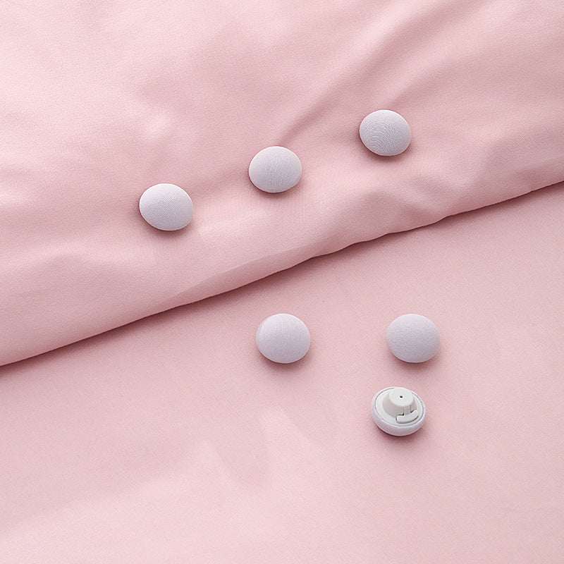 One-Click Bedsheet Grippers – Cute Mushroom Design, Non-Slip Fixing Clips