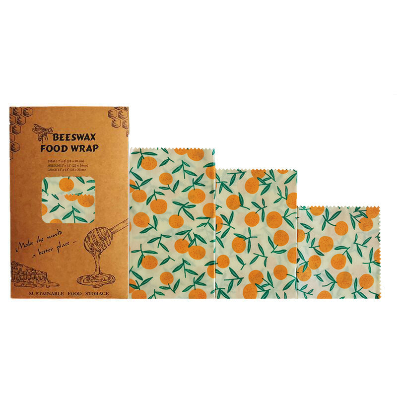 Eco-Friendly Reusable Beeswax Food Wrap