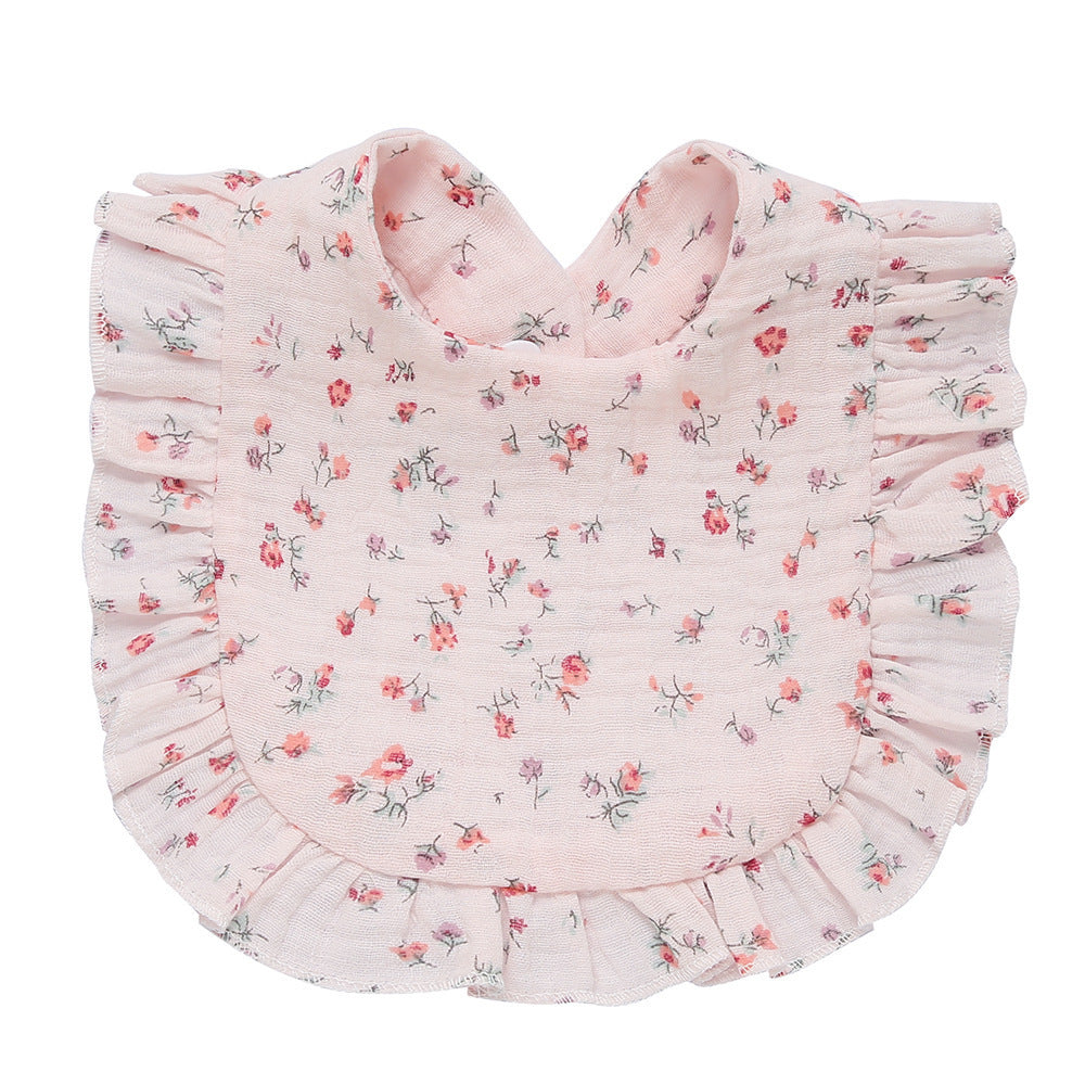 SweetPea  Cotton Bib