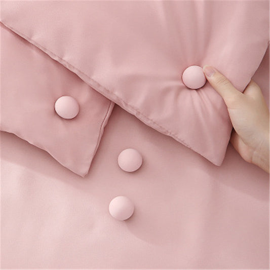 One-Click Bedsheet Grippers – Cute Mushroom Design, Non-Slip Fixing Clips